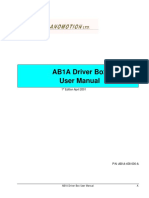 Nanomotion AB1A Driver Manual