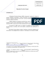 2015 - Parecer Tecnico n10 - Hiperplasia Prostatica (520 241117 SES MT)