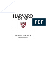 Harvardcollege Studenthandbook 2021 2022