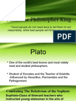 Plato:The Philosopher King