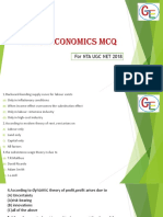 Microeconomics MCQ: For Nta Ugc Net 2018