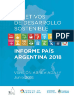 Resumen Informe País ODS 2018
