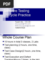 Software Testing Lifecycle Practice: Yujuan dou （窦玉娟）