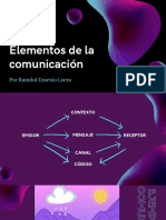 Elementos de La Comunicación