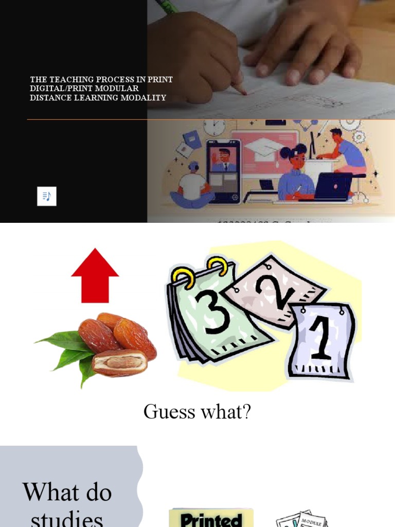 The Teaching Process in Print Digital | PDF | Educational Technology ...