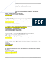 Salvatore's International Economics - 10 Edition Test Bank