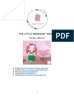 Pipizzuella Crochet - Maira Tessino - Little Mermaid - Crochet Pattern