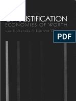 Boltanski e Thevenot - On Justification_ Economies of Worth (2006)