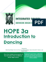 HOPE 3A MODULE 1 Introduction To Dance