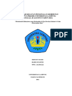 Evaluasi PKKMB Unila