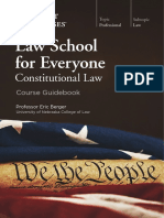 TTC - Law School For Everyone, Constitutional Law