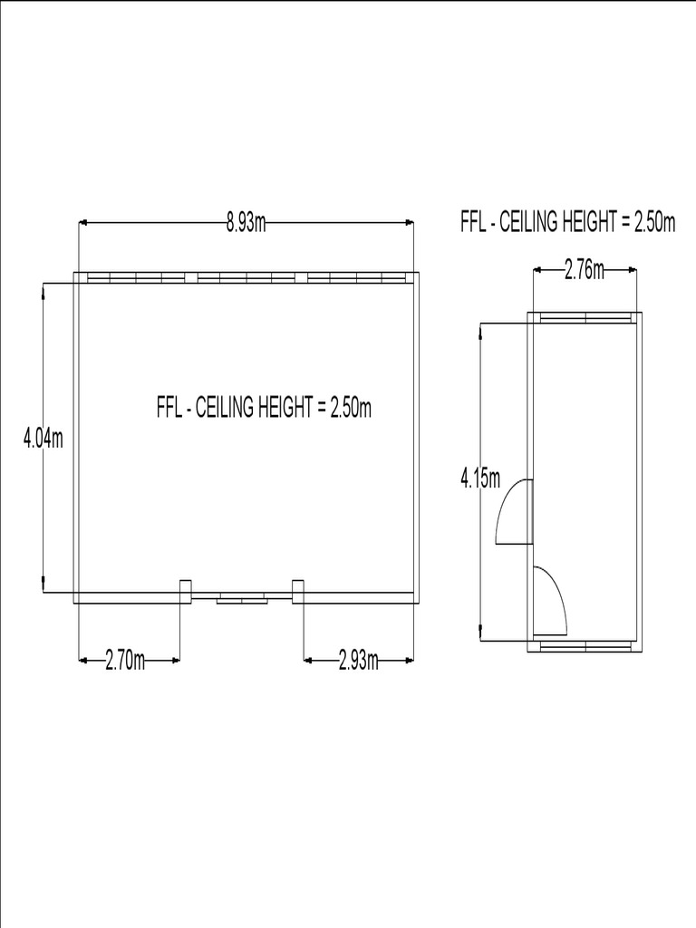 Office Layout and Ceiling Height | PDF