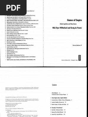 Games of Empire - Global | PDF | Second Life