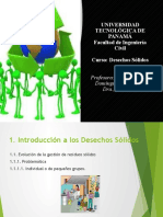 Capítulo 1. Introducción A Los Desechos Sólidos Prof - Viccelda D. de Franco