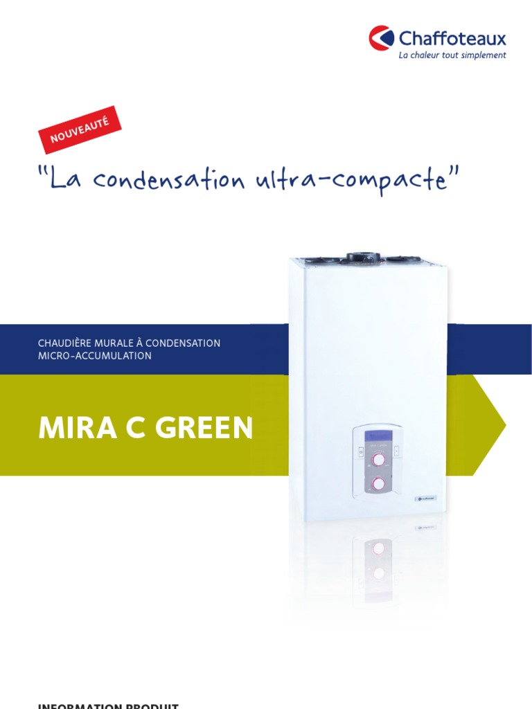 Chaudière Mira C Green Compacte et Efficace PDF Condensation — free download