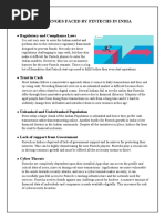 Challenges Faced by Fintechs in India