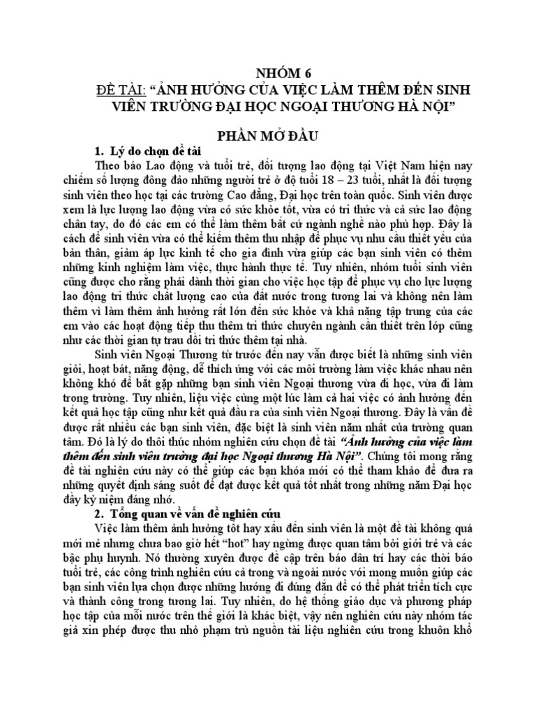 Nhóm 6 | PDF