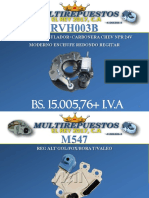 RVH003B parts and accessories for generators and alternators