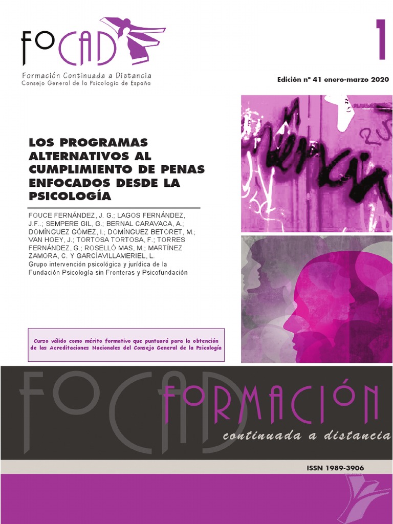 Programas Alternativos de Rehabilitación Penal | PDF | La violencia ...