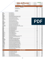 Lista Precio Septiembre 0609