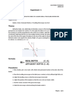 Sam Prince Franklin - 20MIS1115 - Physics Lab 1