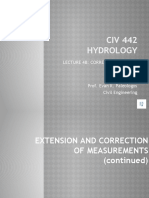 CIV 442 Hydrology: Lecture 4B: Correction-Thiessen