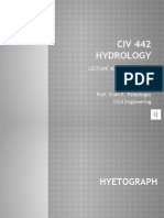 CIV 442 Hydrology: Lecture 4C: Hyetograph-Probability