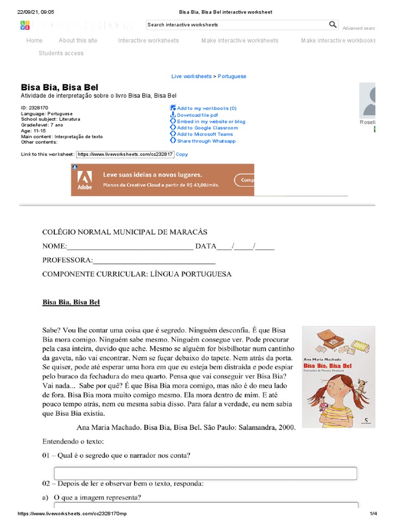 Bisa Bia, Bisa Bel Interpretação de Texto | PDF | Internet | Computing