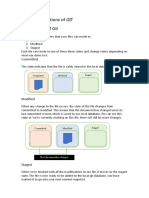 States and Sections of GIT