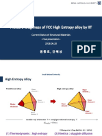 Seoul National University Studies High Entropy Alloys' Fracture Toughness Using Indentation Testing