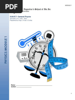 g12 Physics Module 1