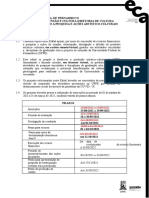 ECA - Edital de Criação Artística - 2021 - Retificado