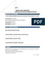 MEMORIA DESCRIPTIVA (Hotel)