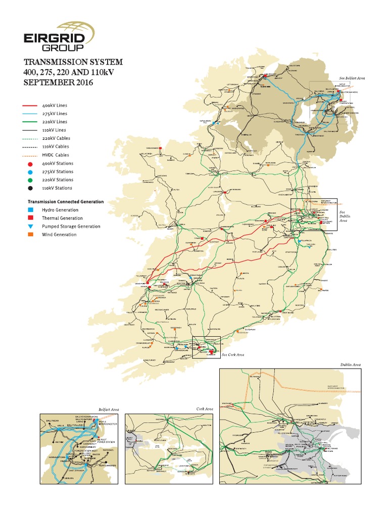 East-West Interconnector Map | PDF