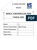 Template Modul Kokurikulum 2021