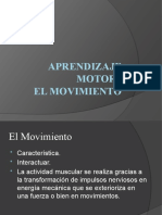 11.2. Aprendizaje Motor Movimiento