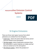 Automotive Emission Control Systems