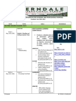 Lesson Coverage For English For Academic and Professional Purposes