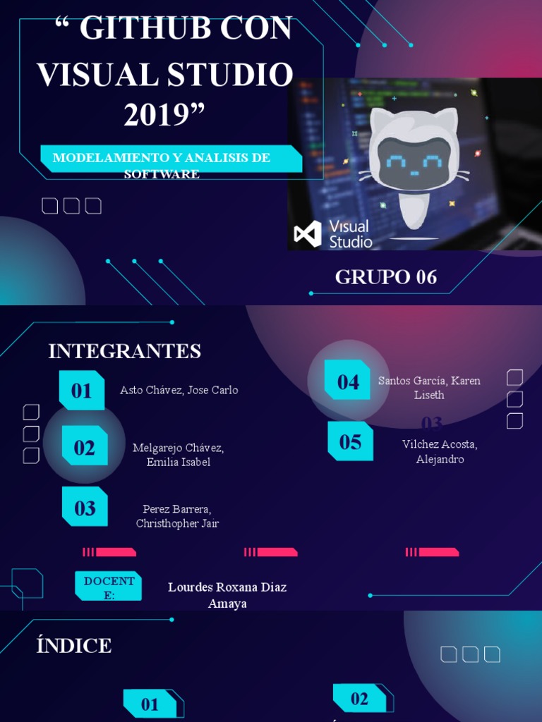 GitHub en Visual Studio 2019: Guía Completa | PDF | Ingeniería de ...