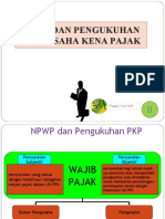 NPWP dan Pengukuhan PKP