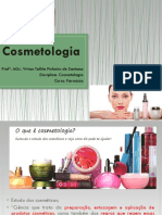 Introdução Ao Estudo Da Cosmetologia e Dos Excipientes Cosméticos