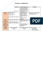 PLANNING UNIT 1 - Students