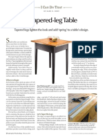 A Tapered-Leg Table S