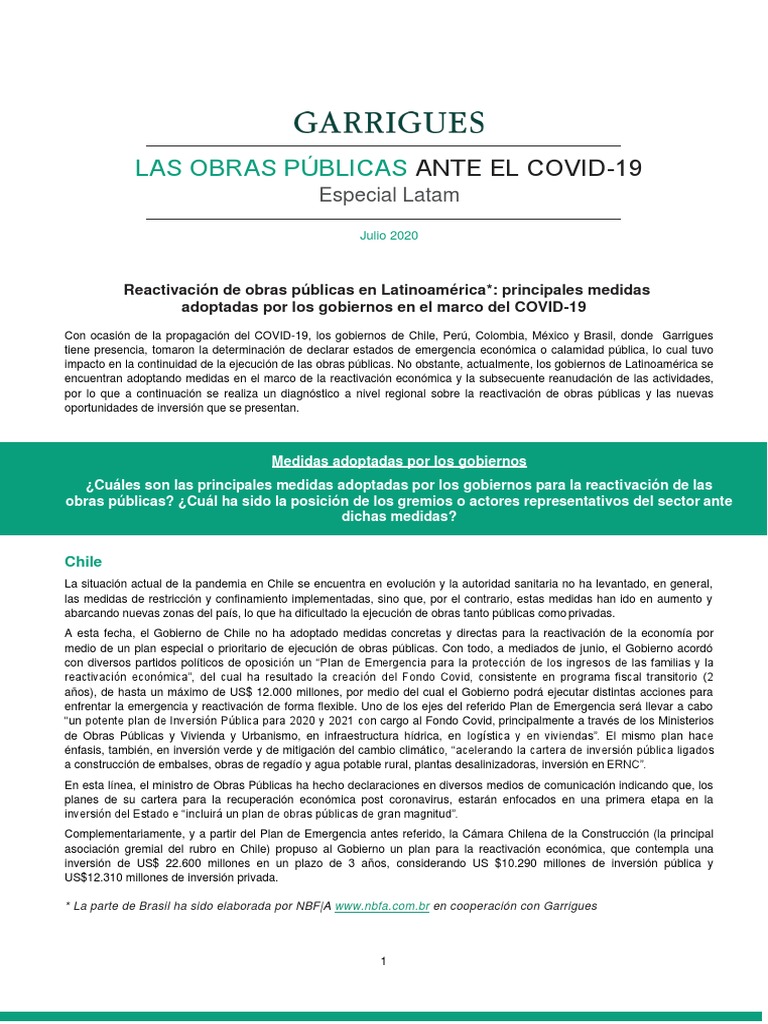 Medidas del Gobierno Mexicano ante COVID-19 | PDF | Brasil | Perú