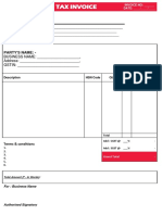 GST Invoice