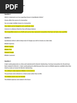 Quickbooks advanced Certification