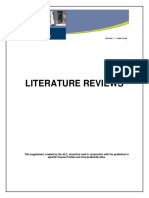 Literature Review Guideline