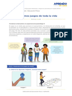 Exp5 Secundaria 1y2 Seguimosaprendiendo Educacionfisica Actividad1conocemosjuegosdetodalavida