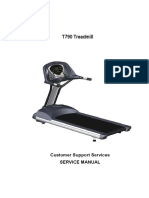 T790 Treadmill: Customer Support Services Service Manual