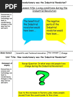 Living Conditions During The Industrial Revolution